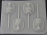 2030 Praying Boy Chocolate or Hard Candy Lollipop Mold